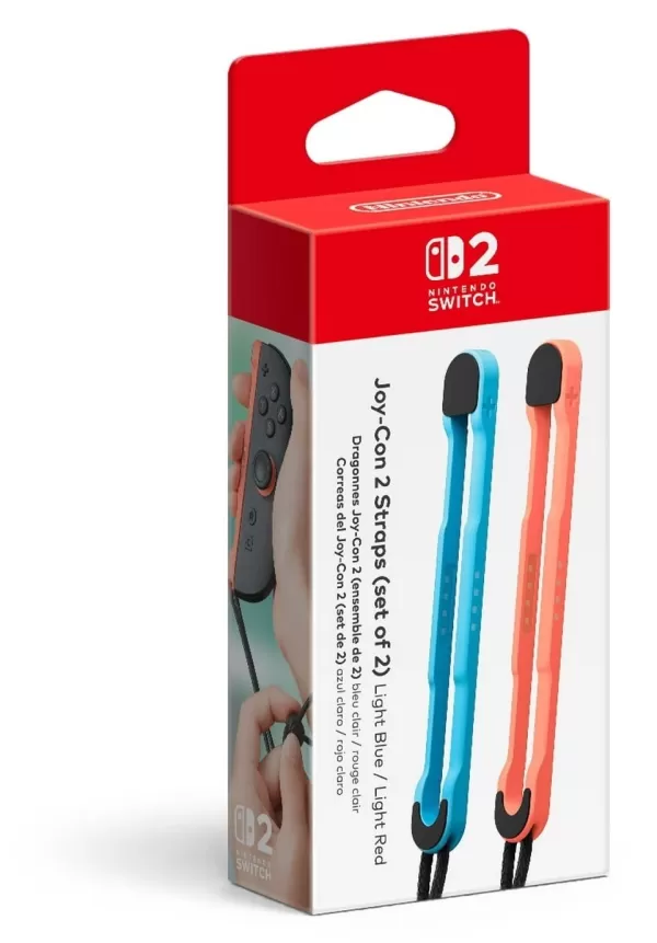 Bouettes Joy-Con 2 (ensemble de 2) bleu clair / rouge clair
