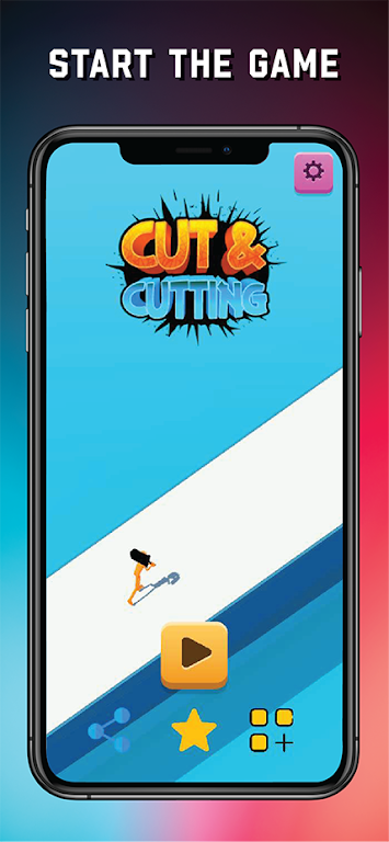 Cut & Cutting: Sword Sprint Screenshot 0