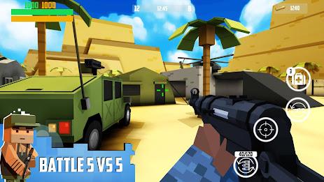 Block Gun 3D: FPS Shooter PvP Screenshot 0