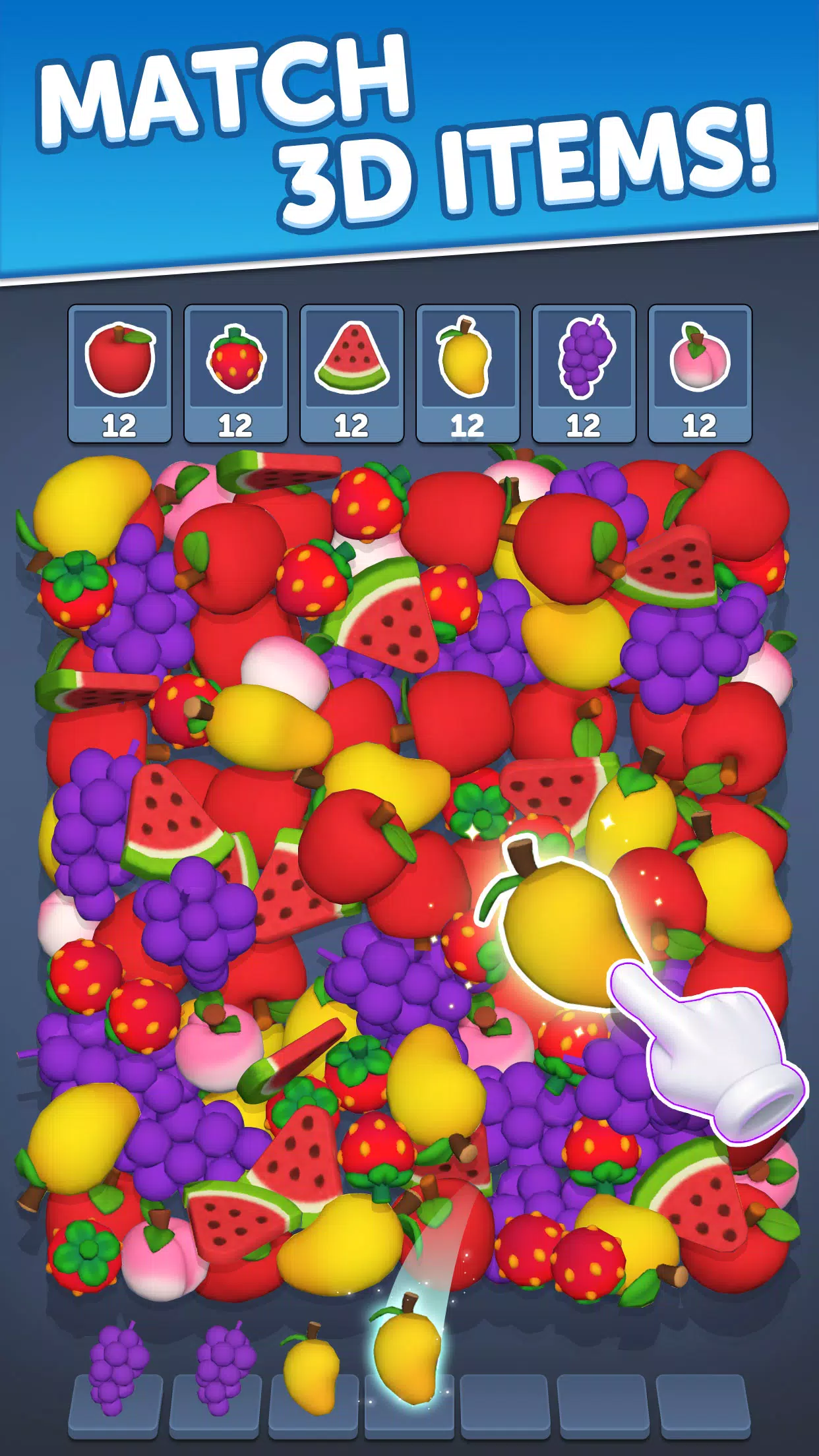Triple Match: 3D Wonderland Скриншот 1