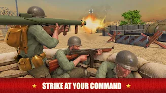 World War Army: War Mission Captura de tela 1