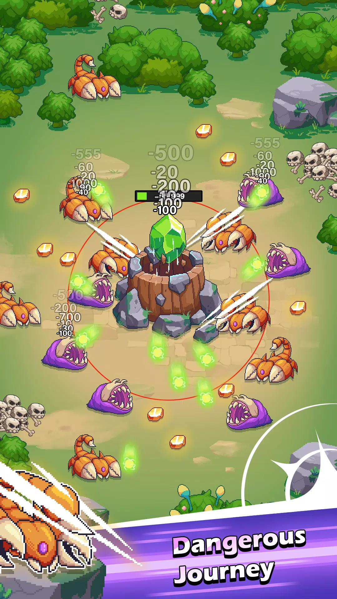 Pixel Defense: Idle TD Zrzut ekranu 0