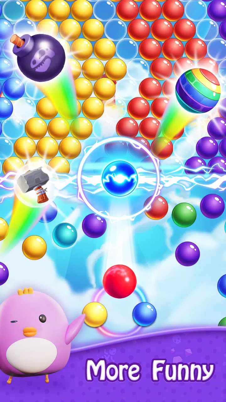 Bubble Shooter - Dino Match Captura de tela 0