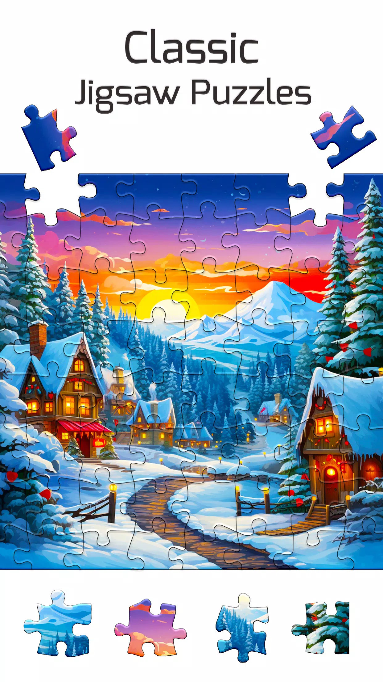 Christmas Jigsaw Puzzles スクリーンショット 1