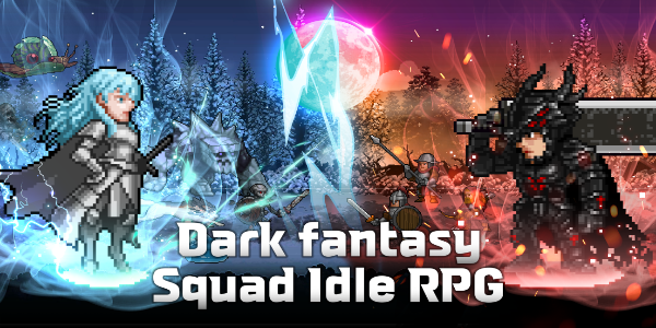 Dark Clan: Squad Idle RPG Mod Captura de pantalla 1