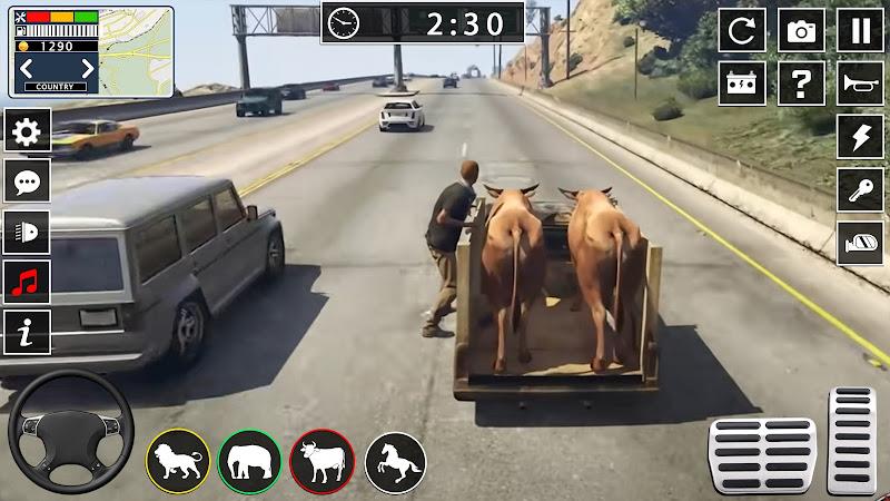 Animal transport truck games ဖန်သားပြင်ဓာတ်ပုံ 3