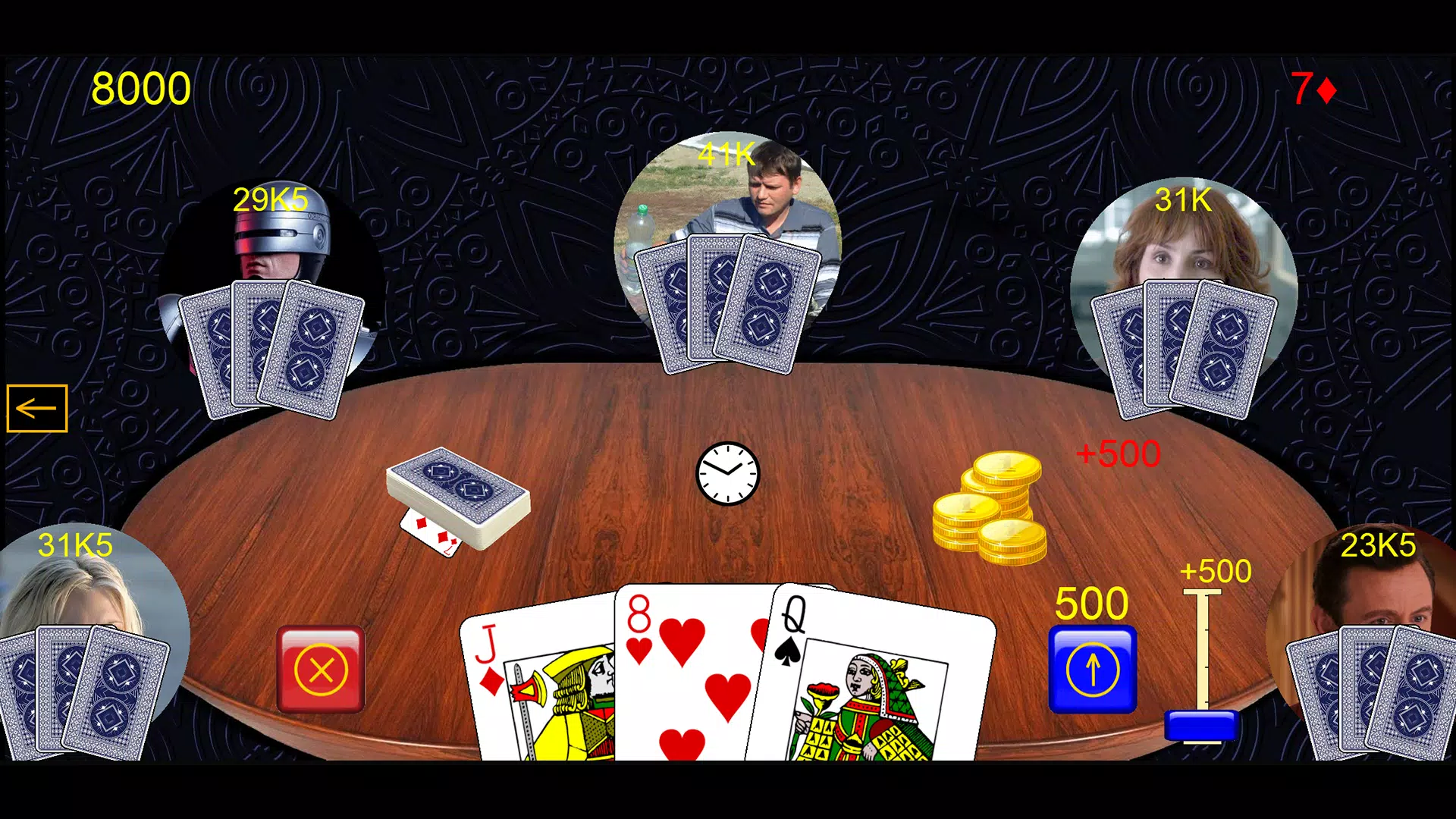 Azi card game Screenshot 2