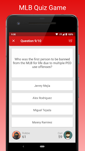 Fan Quiz for MLB Screenshot 0