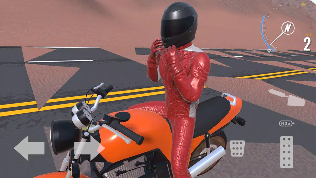 Real Moto Bike Race Simulator Screenshot 2