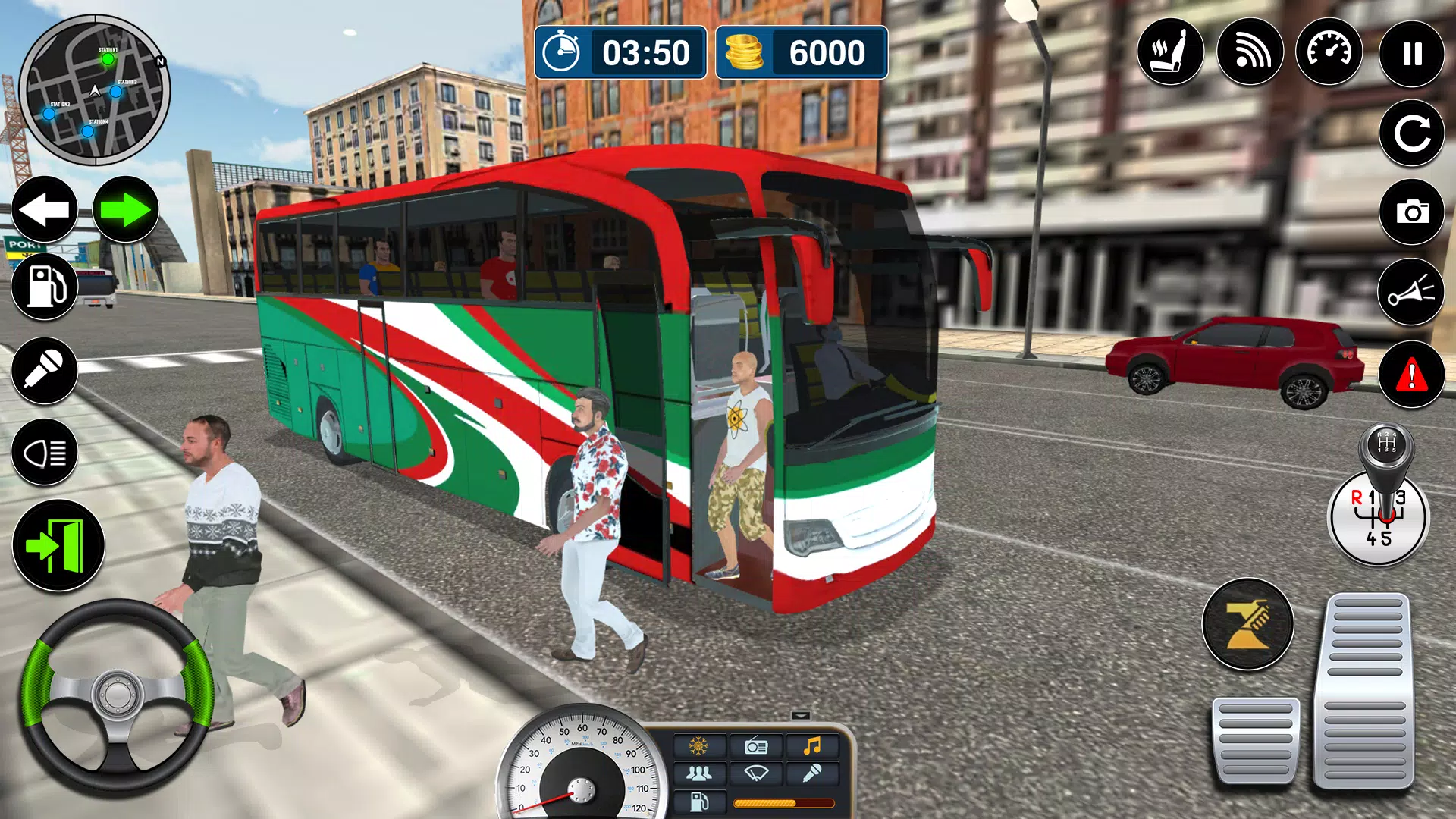 City Bus Steer Challenge Скриншот 3