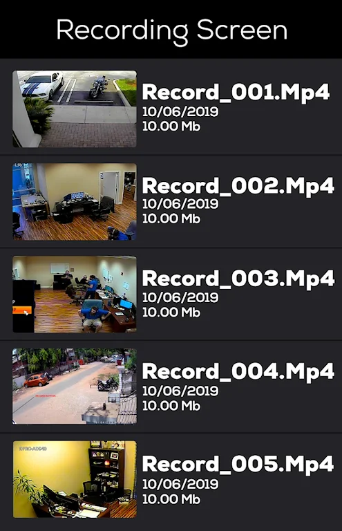 CCTV Camera Recorder Screenshot 3