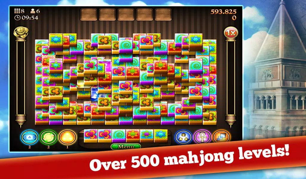 Mahjong Solitaire Venice Mystery -Free Puzzle Game Tangkapan skrin 1