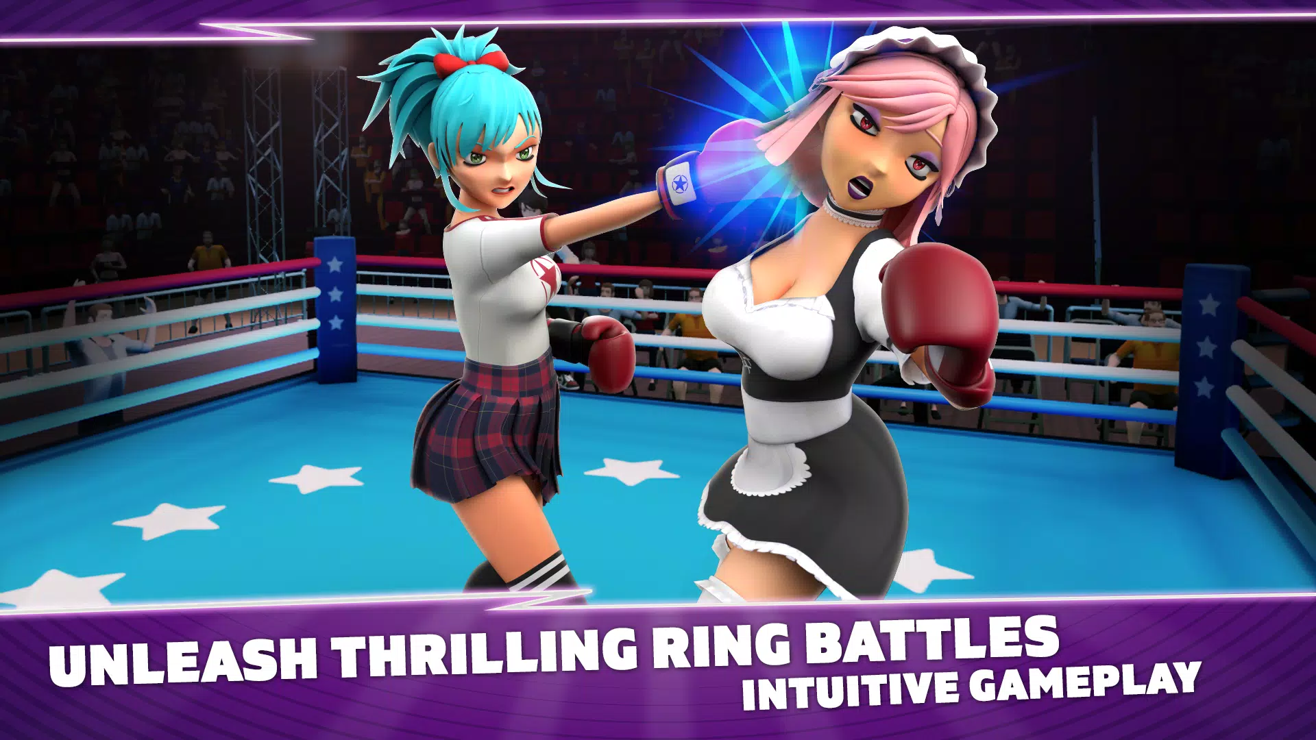 Boxing Babes II: Sexy Anime スクリーンショット 1