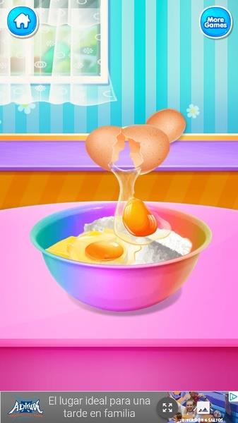 Unicorn Food - Sweet Rainbow Cake Desserts Bakery Screenshot 2