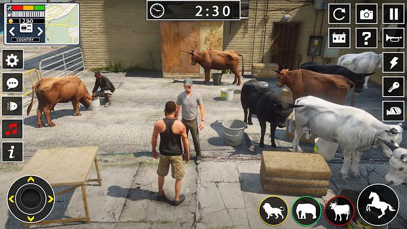 Animal transport truck games ဖန်သားပြင်ဓာတ်ပုံ 0