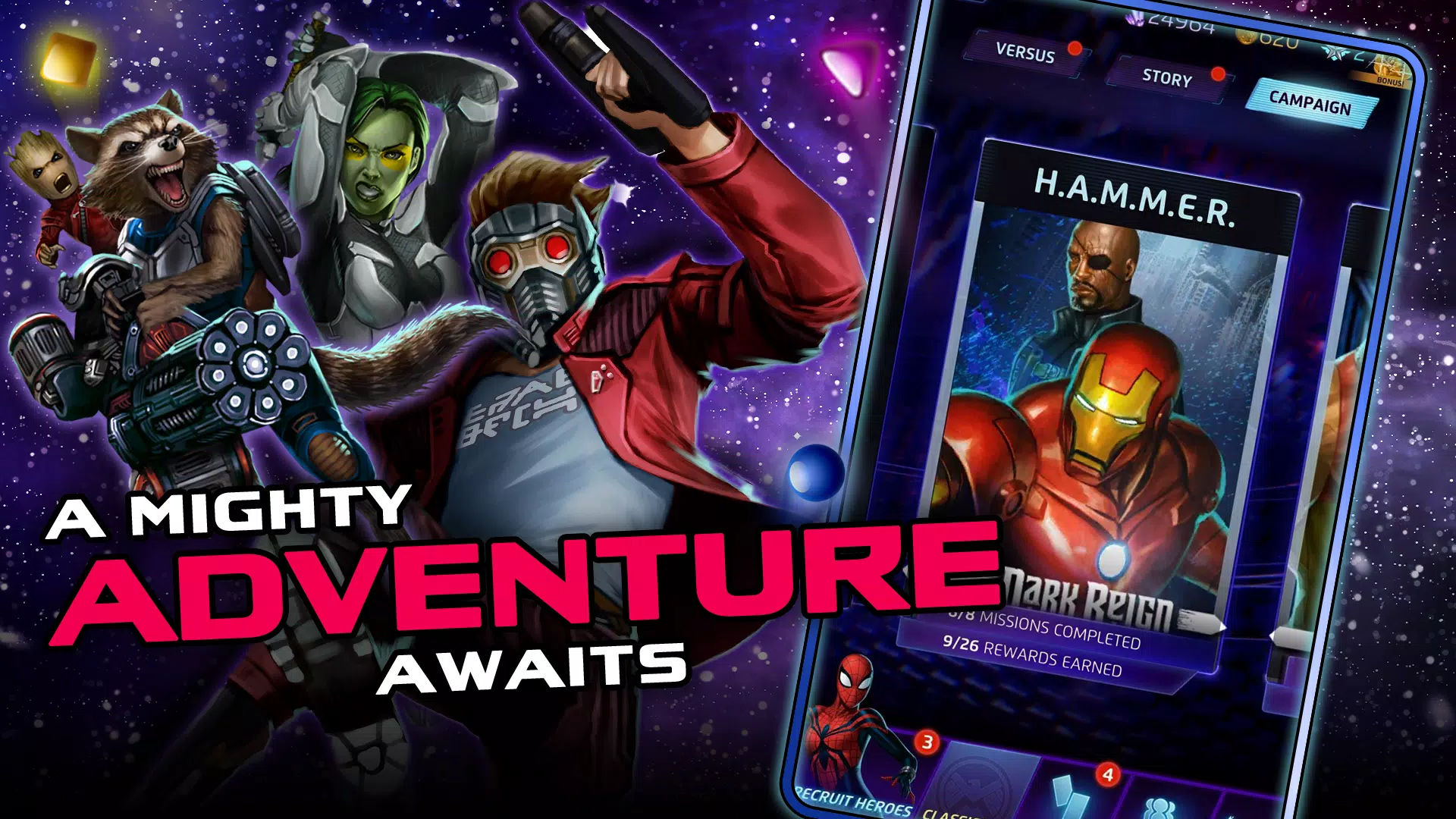 MARVEL Puzzle Quest: 히어로 RPG 스크린샷 3