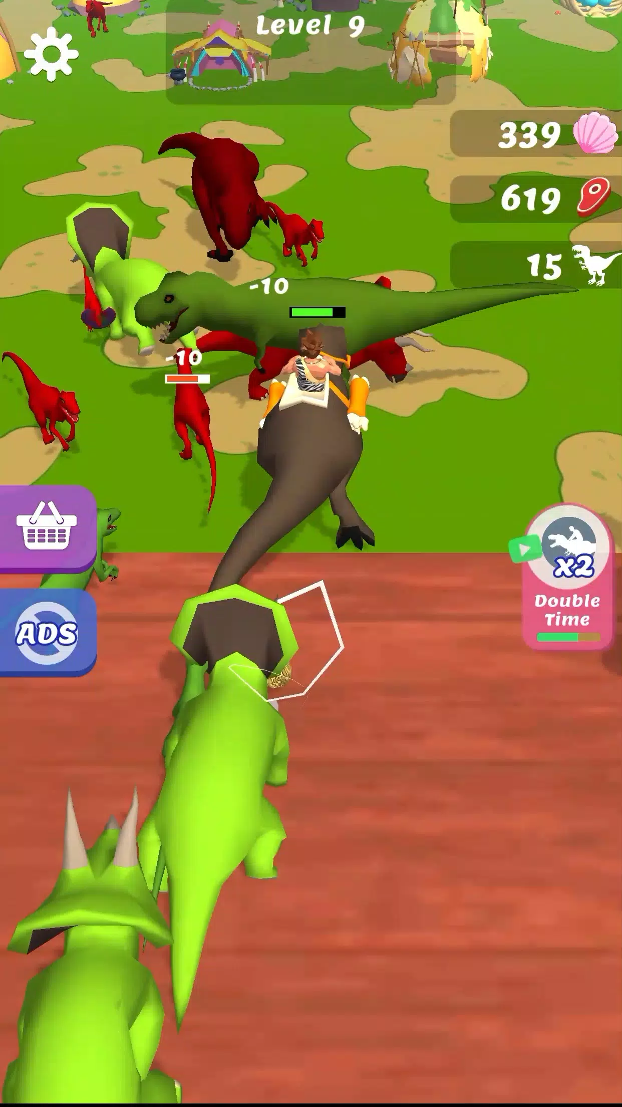 Dino Islands: Collect & Fight スクリーンショット 3