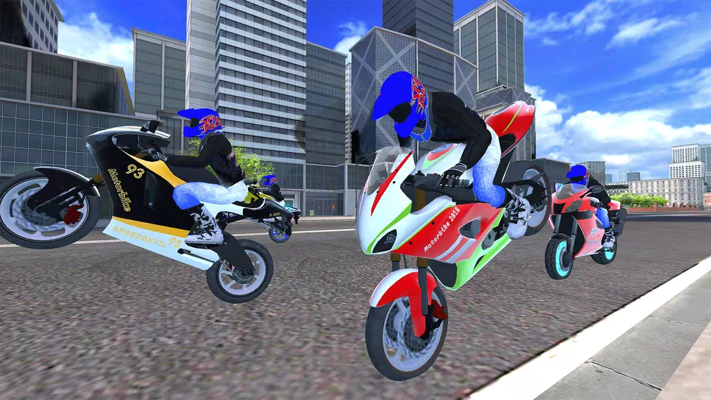 Schermata Real Moto Bike City Racing 2