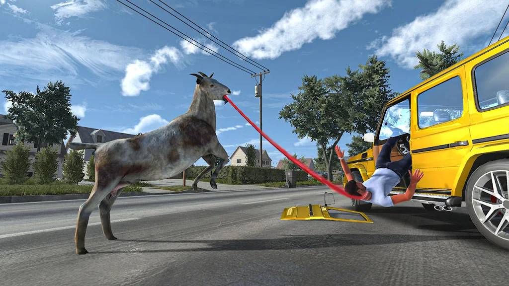 Goat Sim Crazy City Simulator スクリーンショット 0