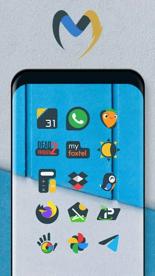 Material UI Dark Icon Pack Captura de tela 0