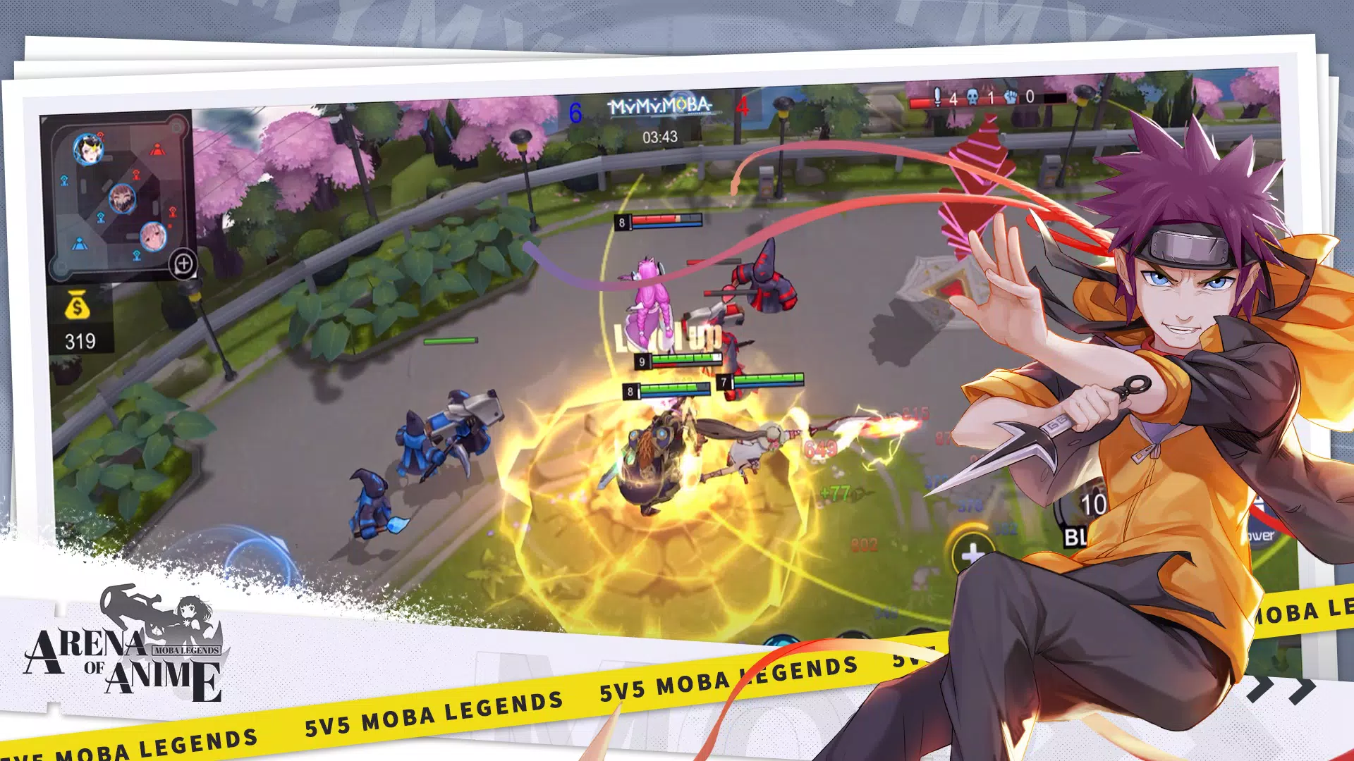 Arena of Anime: MOBA Legends应用截图第3张