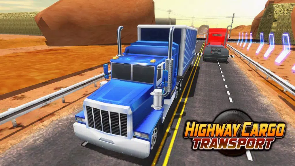 Highway Cargo Truck Simulator ภาพหน้าจอ 0