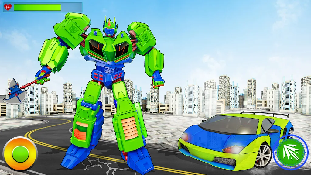 Robot Hero City Battle ภาพหน้าจอ 2