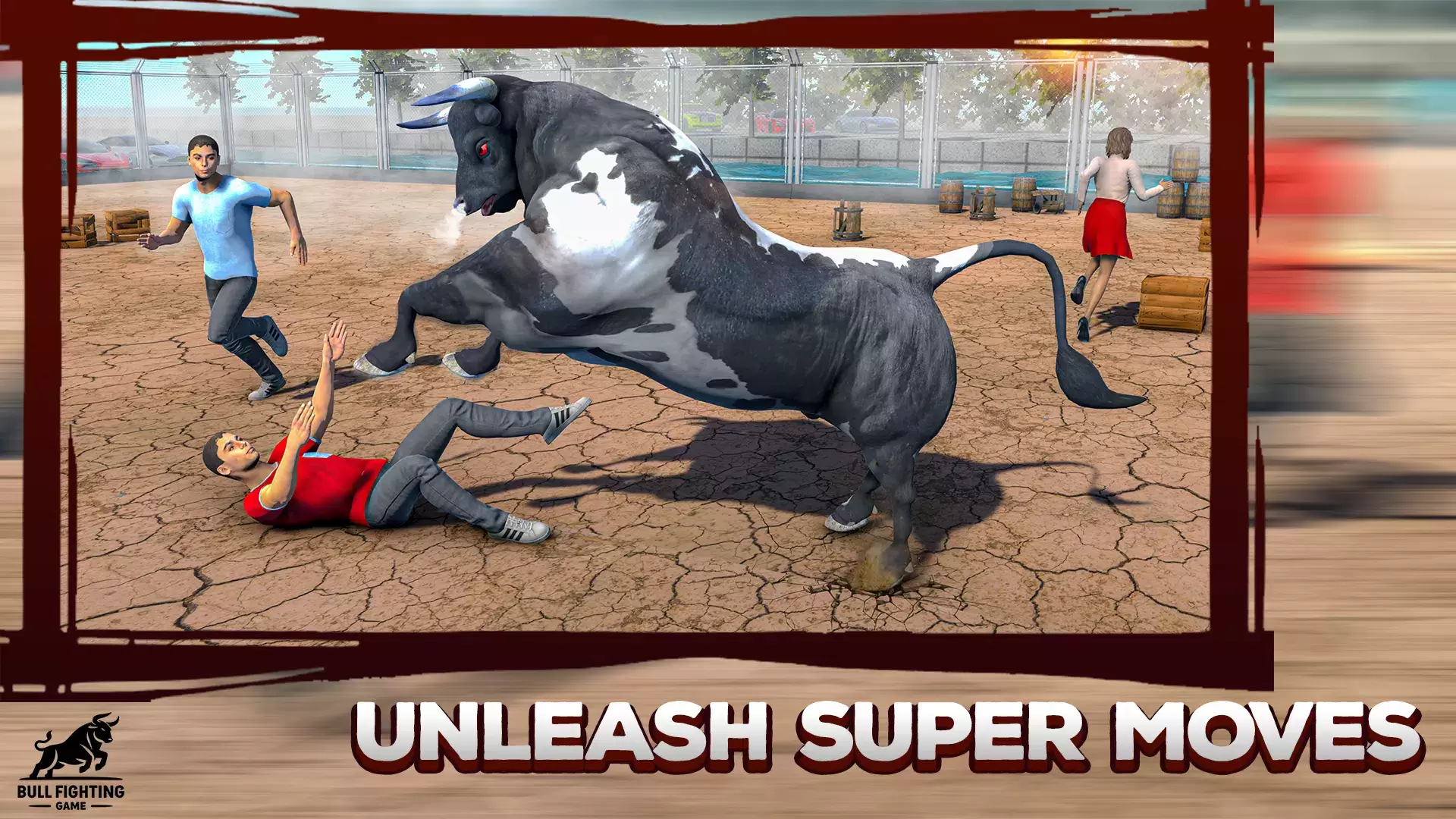 Bull Fighting Game: Bull Games Скриншот 2