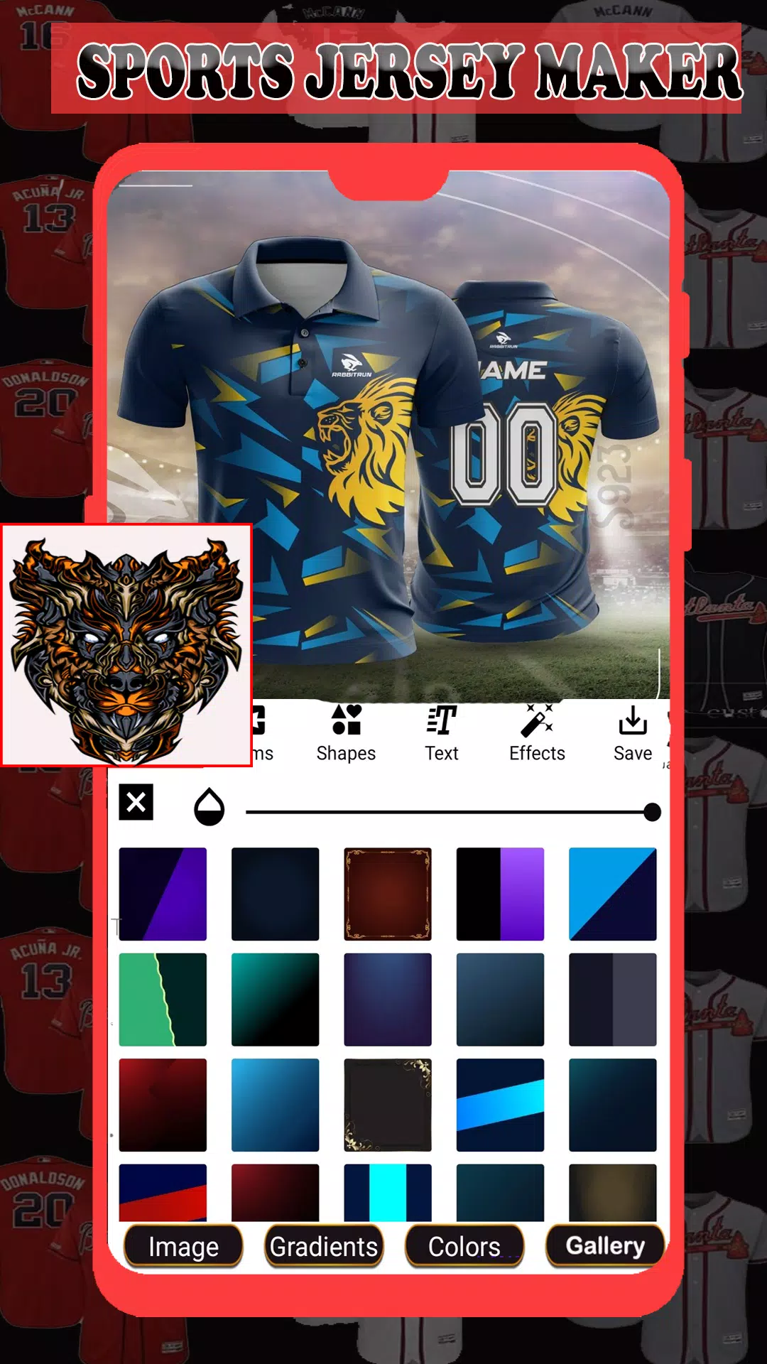 Sports Jersey Maker Screenshot 3