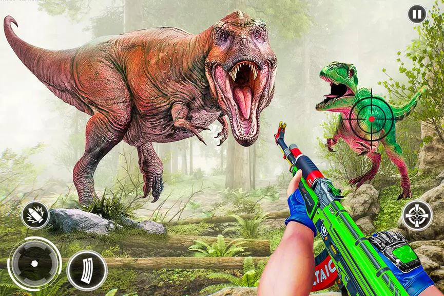 Super Dino Hunting Zoo Games 스크린샷 0