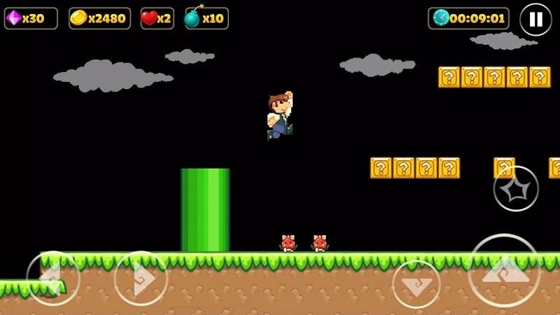 Super Pep's World - Run Game Captura de tela 2