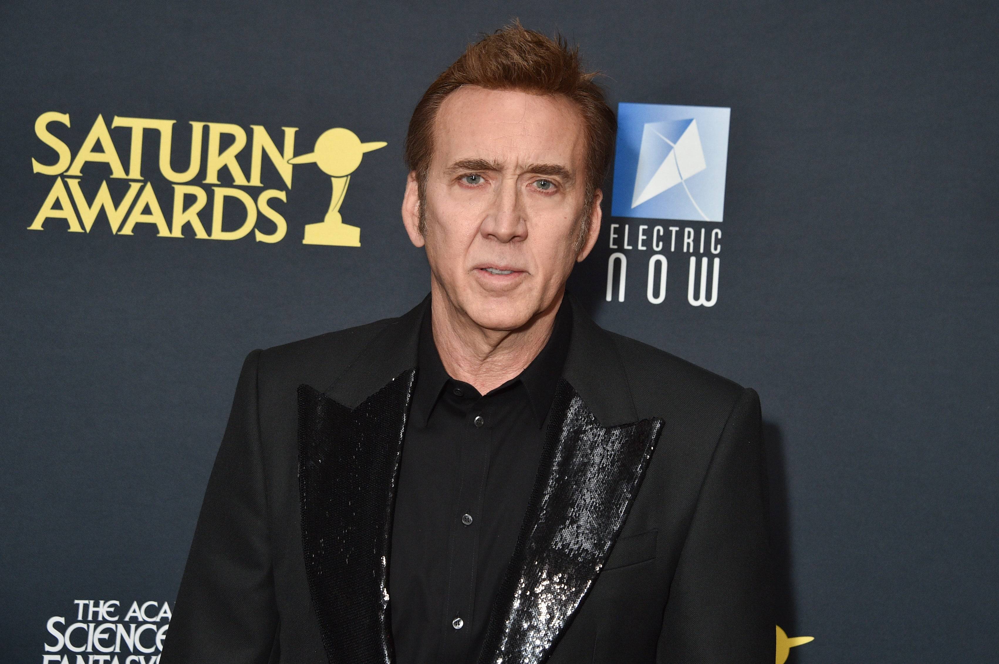 Nicolas Cage alertou contra o uso da IA. Foto de Gregg Deguire/Variety via Getty Images.