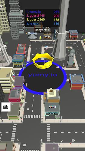 Schermata yumy.io - io - hole games 2