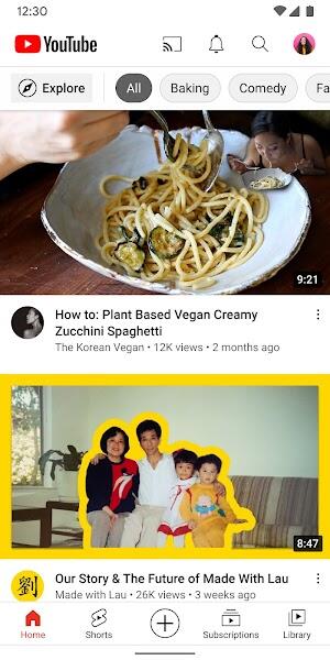 YouTube Premium Tangkapan skrin 2