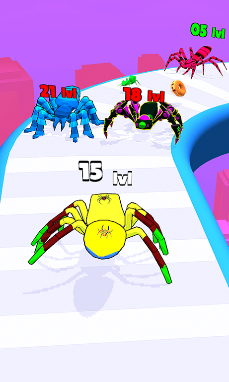 Spider & Insect Evolution Run Screenshot 1