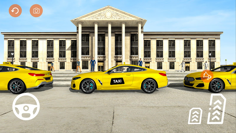 Grand Taxi simulator 3D game Screenshot 1