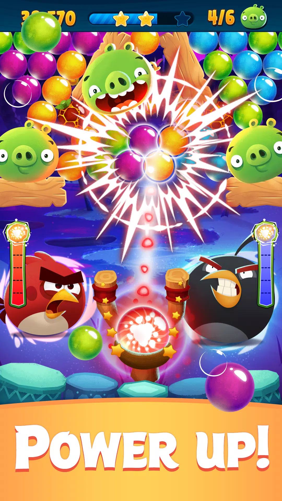 Angry Birds POP Bubble Shooter Screenshot 3