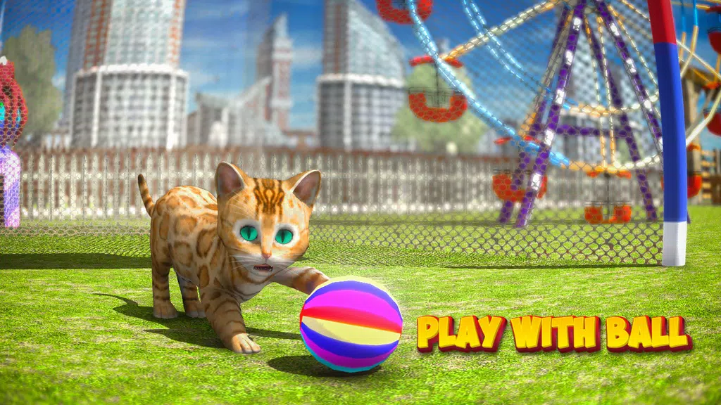 Kitten Game Pet Cat Simulator Ảnh chụp màn hình 3