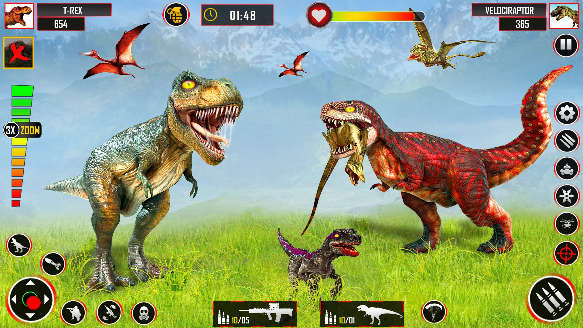 Wild Dino Hunting - Gun Games Schermafbeelding 3