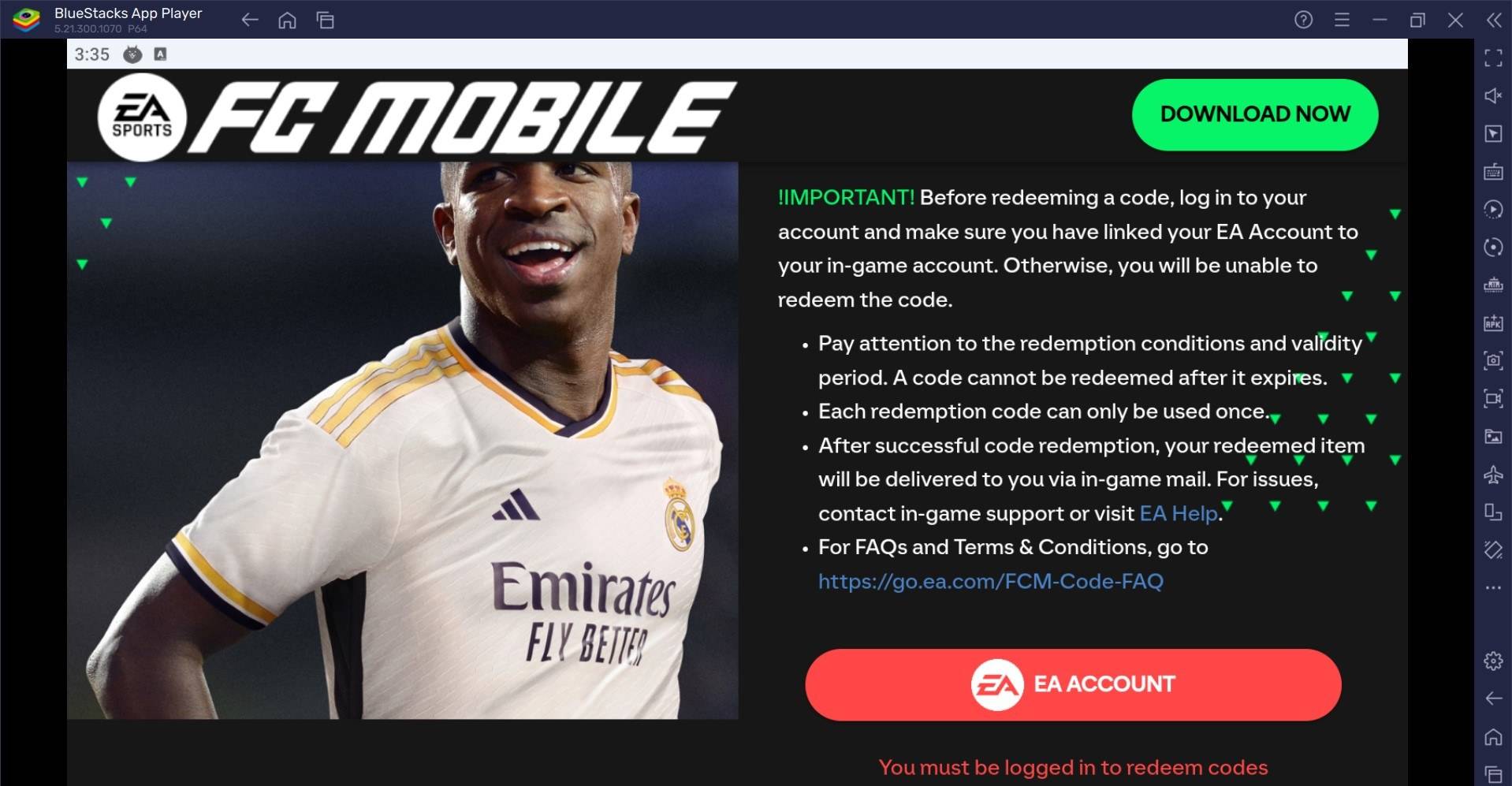 EA SPORTS FC™ Mobile Soccer - Redeem Codes