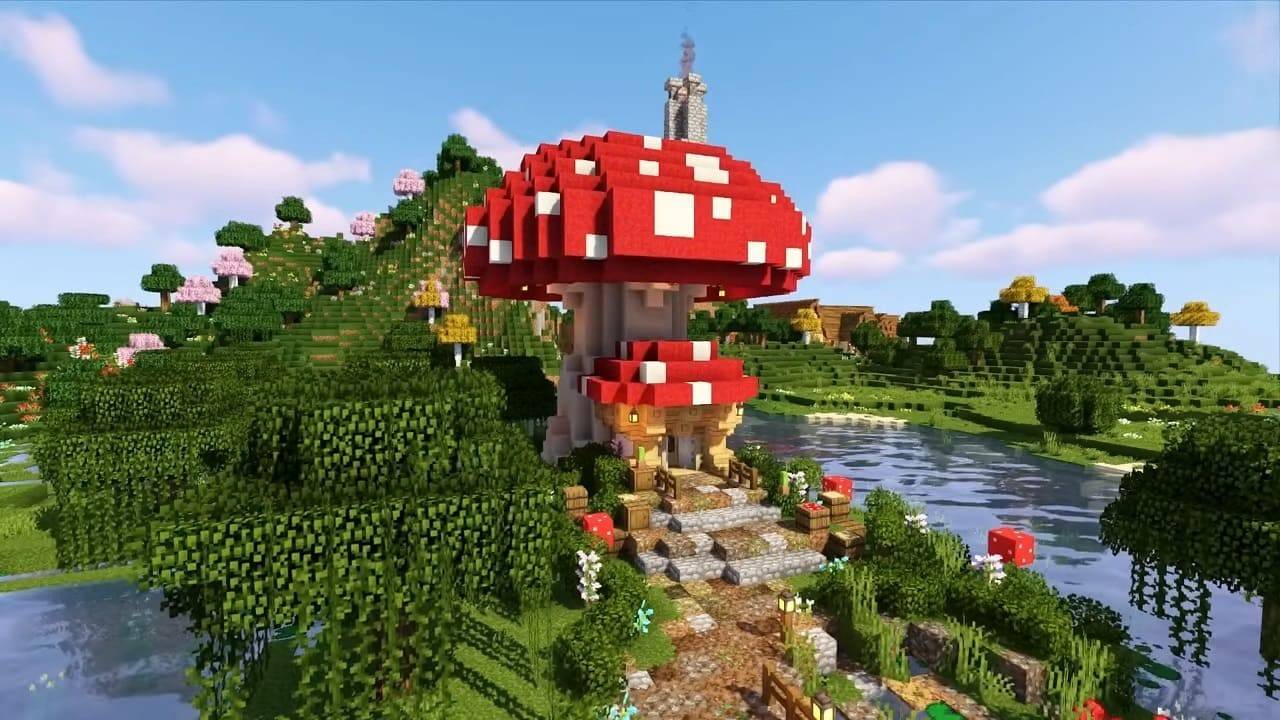 Cendawan Castle Minecraft