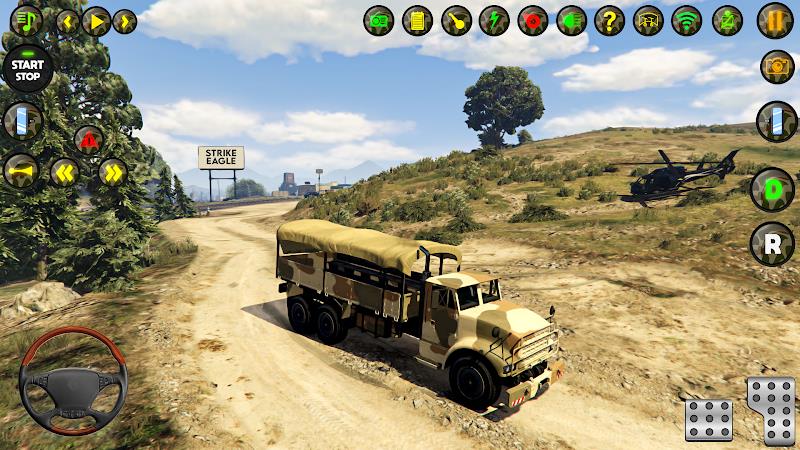 American Army Truck Driving 스크린샷 2