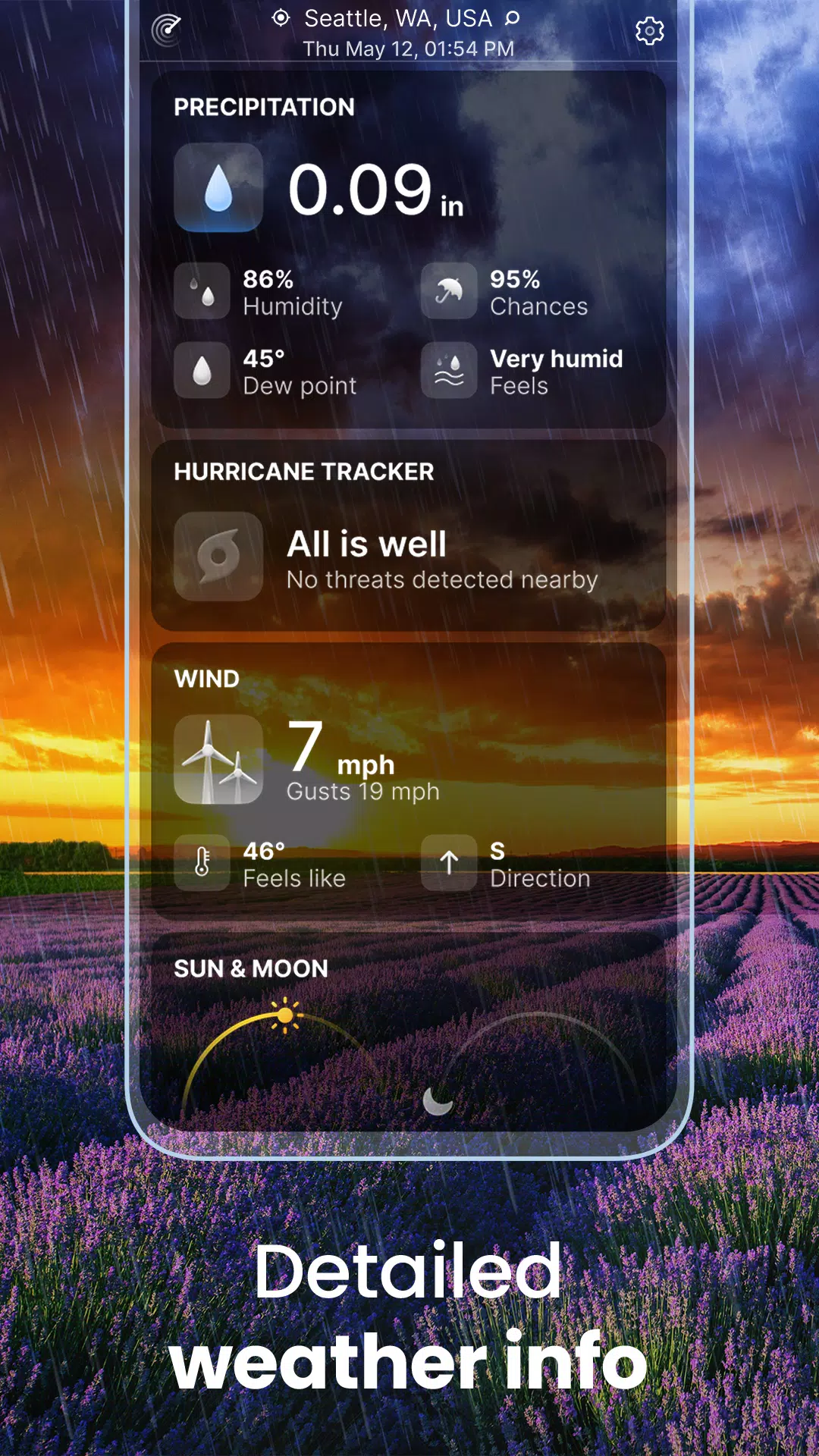 Weather Live° Screenshot 3