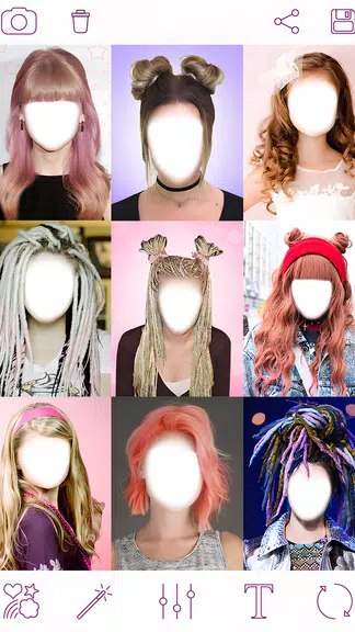 Girls Hairstyles Screenshot 1