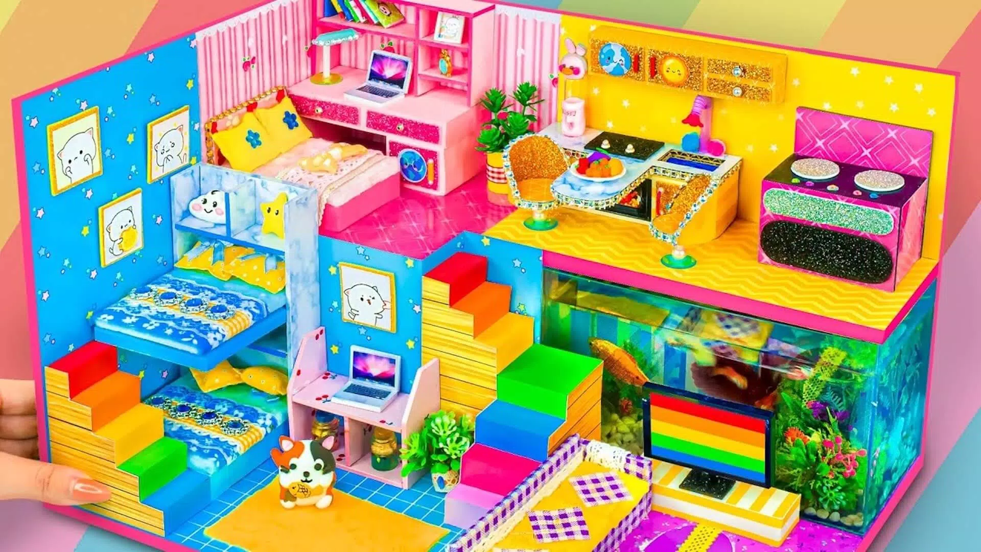 Girl Doll House Design Games スクリーンショット 0