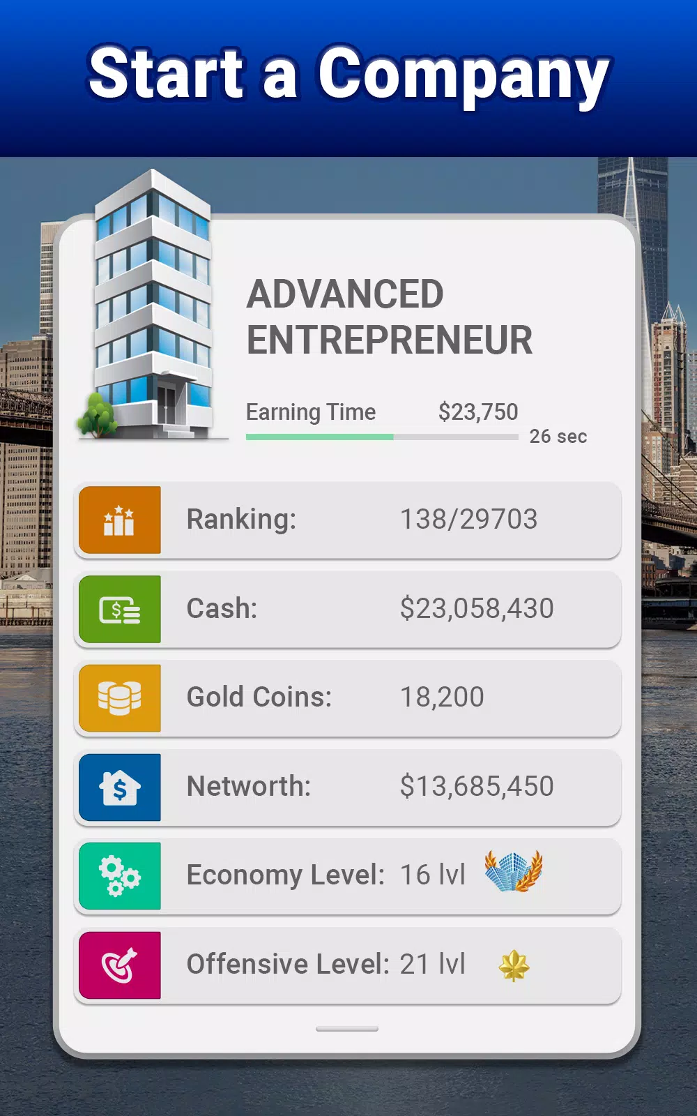 Tycoon - Business Empires Game应用截图第0张