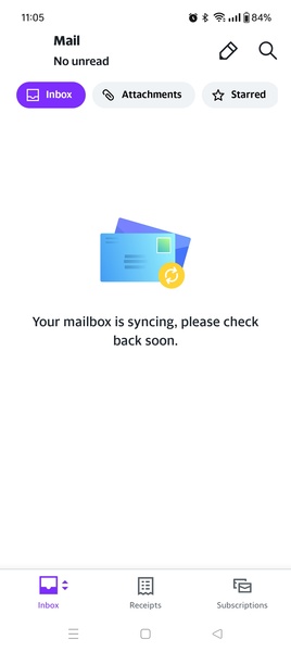 Yahoo Mail Schermafbeelding 3