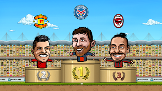 Puppet Soccer: Champs League Captura de tela 3