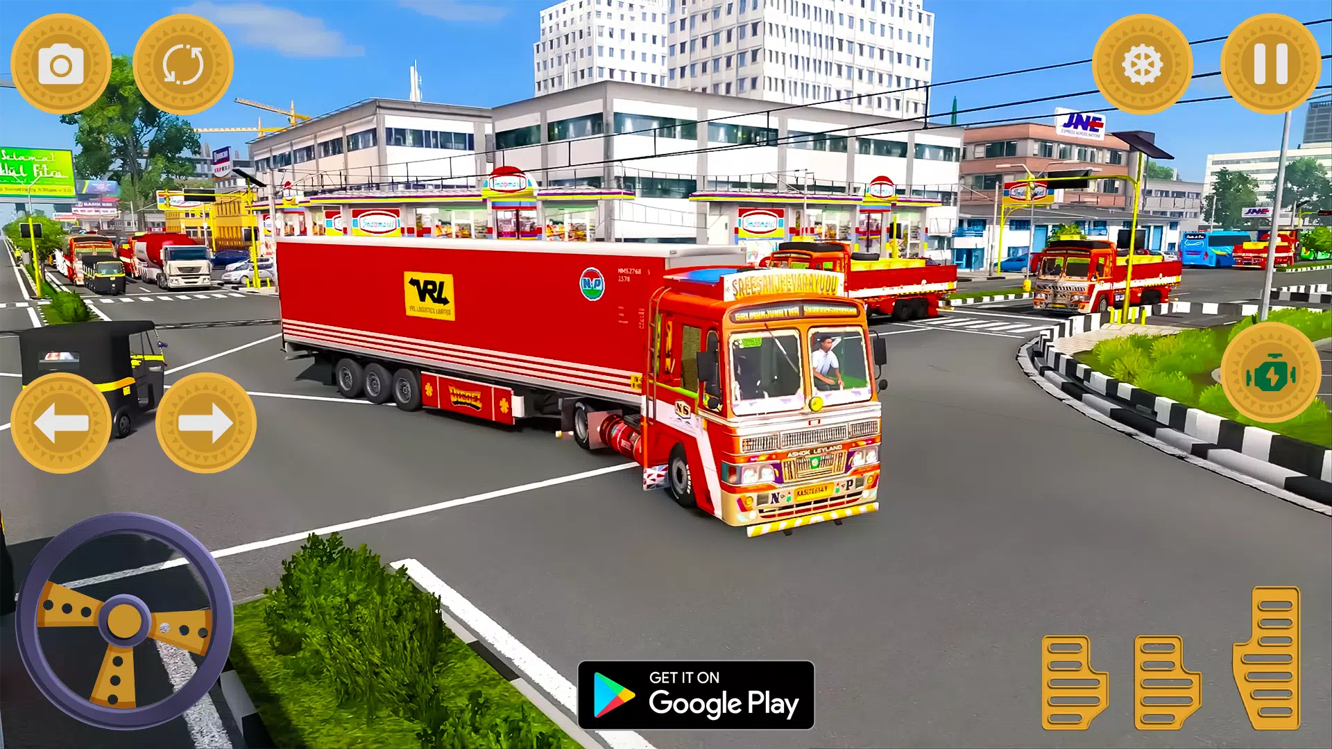 Indian Truck Cargo Simulator Captura de pantalla 0