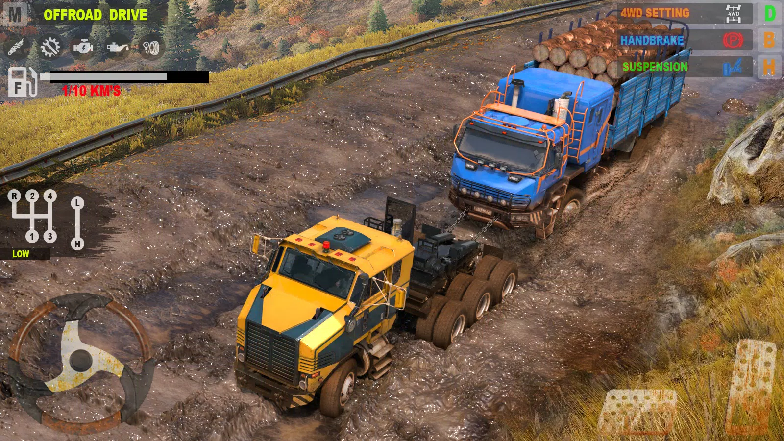 Offroad Mudrunner Games 3D Скриншот 0